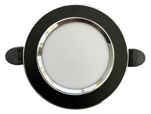 Lampada LED da incasso LED/7,5W/230V 4000K nero/argento
