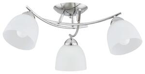 Lampadario a plafone SEVA 3xE27/15W/230V cromo lucido