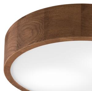 Brilagi - LED RGBW dimmerabile plafoniera CARVALHO 2xE27/9W/230V Wi-Fi rovere pr. 37,5