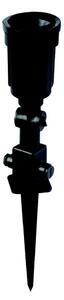 Lampada da esterno 1xE27/15W/230V IP44 nero