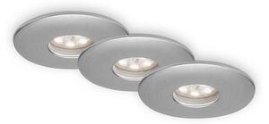 Briloner 7240-039 -SET 3x Lampada LED da incasso per bagni LED/1,8W/230V IP44