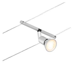 Paulmann 94443 - 1xGU5,3/10W Faretto per sistema a cavi SALT 12V cromo
