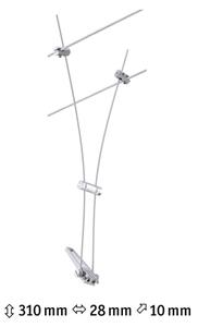 Paulmann 94487 - 1xGU5,3/50W Faretto COMET 230V cromo opaco