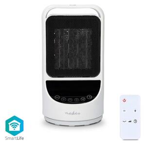 Nedis HTFA22WTW - Ventilatore con elemento riscaldante 1000/1500W/230V Wi-Fi Tuya + +TC