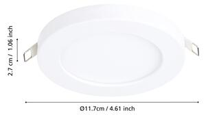 Eglo 900935 - Faretto LED da incasso FUEVA FLEX LED/5,5W/230V 4000K bianco