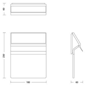 Philips - Numero civico solare LED ENKARA LED/0,2W/3,7V IP44