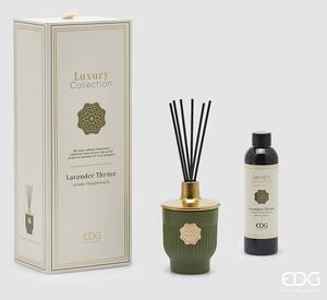 EDG - Enzo De Gasperi Profumatore Bottiglia Luxury 200 ml Lavanda e Timo