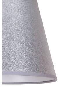 Duolla - Paralume per lampada da tavolo SOFIA XS E14 diametro 18,5 cm argento