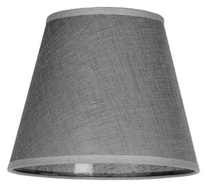 Duolla - Paralume per lampada da tavolo SOFIA XS E14 diametro 18,5 cm grigio