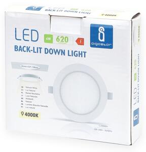 Aigostar - Lampada LED da incasso LED/6W/230V 4000K diametro 11,8 cm bianco