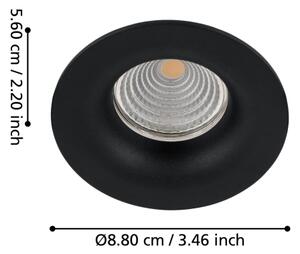 Eglo 33996 - Lampada da incasso LED dimmerabile SALICETO LED/6W/230V nero