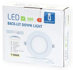 Aigostar - Lampada LED da incasso LED/4W/230V 4000K diametro 9,8 cm bianco