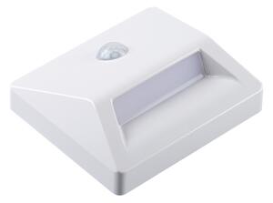 Kanlux 37392 - LED Lampada da incasso con sensore LED/0,3W/3xAAA IP54 bianco