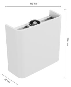 Applique a LED da esterno LUNARIX LED/2W/230V 3000-6000K CRI 90 IP54 bianco