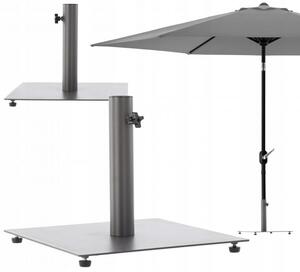 Supporto per ombrellone in metallo 40 x 40 cm
