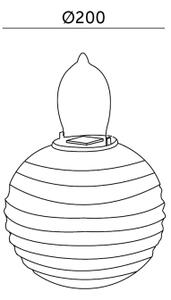 LED Lampada solare a sospensione LED/0,02W/1,2V 3000K IP44 1xAAA 100 mAh