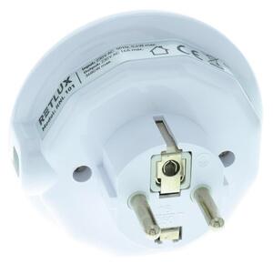 Retlux - Luce di orientamento a LED con sensore crepuscolare e presa LED/0,6W/230V