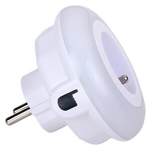 Retlux - Luce di orientamento a LED con sensore crepuscolare e presa LED/0,6W/230V