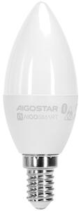 LED RGBW Lampadina C37 E14/4,9W/230V 2700-6500K - Aigostar