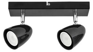 Rabalux 73017 - Faretto PERICO 2xGU10/5W/230V nero