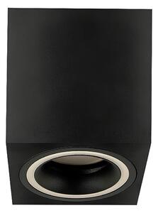 Rabalux 71163 - Faretto KOBALD 1xGU10/25W/230V quadrato nero