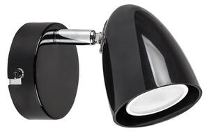 Rabalux 73015 - Faretto da parete PERICO 1xGU10/5W/230V nero