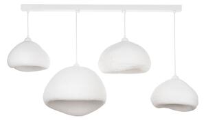 Brilagi - Lampadario a sospensione con cavo WABI SABI 4xE27/40W/230V bianco