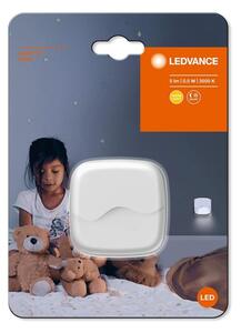 Ledvance - Lampada notturna LED con sensore e spina integrata LUNETTA LED/0,5W/230V