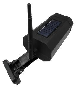LED finta telecamera solare con sensore LED/3,7V IP44 nero + DO