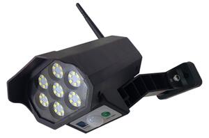 LED finta telecamera solare con sensore LED/3,7V IP44 nero + DO