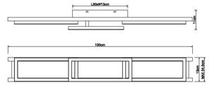 Globo 67266D1 - Plafoniera LED dimmerabile ILLA LED/30W/230V + +TC