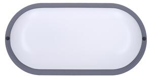 Solight WO744-G- Applique a LED da esterno LED/13W/230V 4000K IP54 grigio ovale