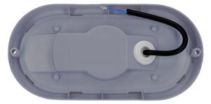 Solight WO744-G- Applique a LED da esterno LED/13W/230V 4000K IP54 grigio ovale