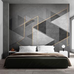 Carta da parati Stile geometrico astratto, Carta da parati lastrazione, u74080 : Uwalls.it