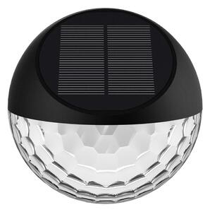 Aigostar - Applique a LED solare LED/2W/1,2V nero 2700K IP44