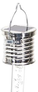 Aigostar - Lampada LED solare LED/0,006W/1,2V cromo 2700K IP44