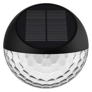 Aigostar - Lampada da parete solare LED RGB 2W 1,2V nera IP44
