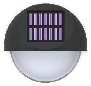 Aigostar - Applique a LED solare LED/1W/1,2V nero 2700K IP44