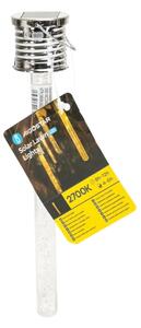 Aigostar - Lampada LED solare LED/0,006W/1,2V cromo 2700K IP44