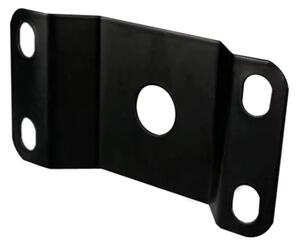 Supporto per lampione con un set di montaggio STREET nero