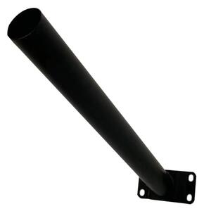 Supporto per lampione con un set di montaggio STREET nero