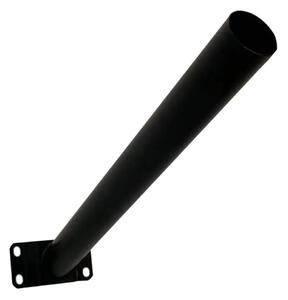 Supporto per lampione con un set di montaggio STREET nero