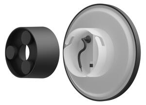 Lampada da parete LED esterna PIATTA 9W 230V 3000/4000/6000K IP44 nera