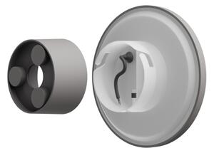 Applique a LED da esterno PIATTA LED/9W/230V 3000/4000/6000K IP44 grigio