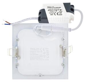 Lampada LED da incasso SQUARE LED/6W/230V 4200K 11,8x11,8 cm bianco