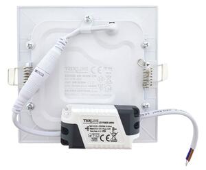 Lampada LED da incasso SQUARE LED/6W/230V 6500K 11,8x11,8 cm bianco