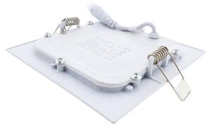 Lampada LED da incasso SQUARE LED/6W/230V 6500K 11,8x11,8 cm bianco