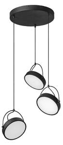 Osram - Lampada a sospensione LED su cavo DECOR PUCK 3xLED/12W/230V CRI 90 nero