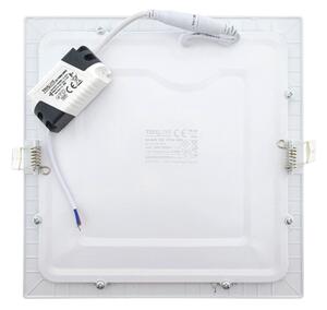 LED Suspended soffitto chiaro SQUARE LED/18W/230V 2700K