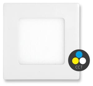 Ecolite LED-WSQ-CCT/6W/BI - Lampada LED da incasso RAFA LED/6W/230V IP44 bianco